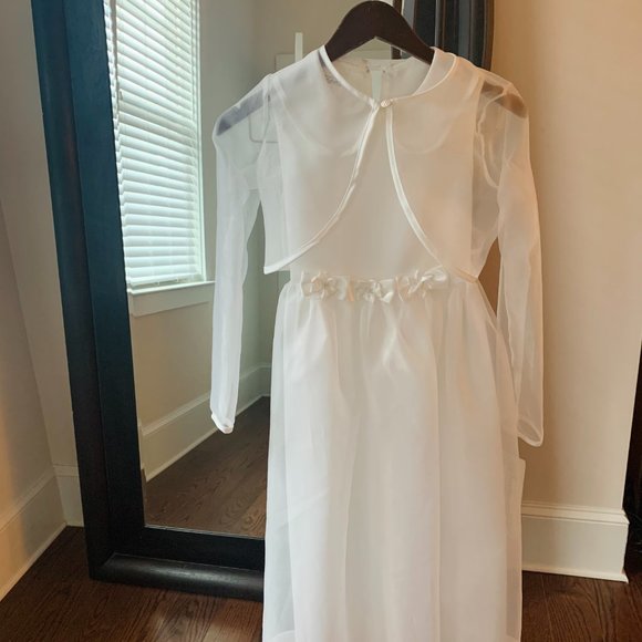 Two Piece Flower Girl Dress - Picture 1 of 6